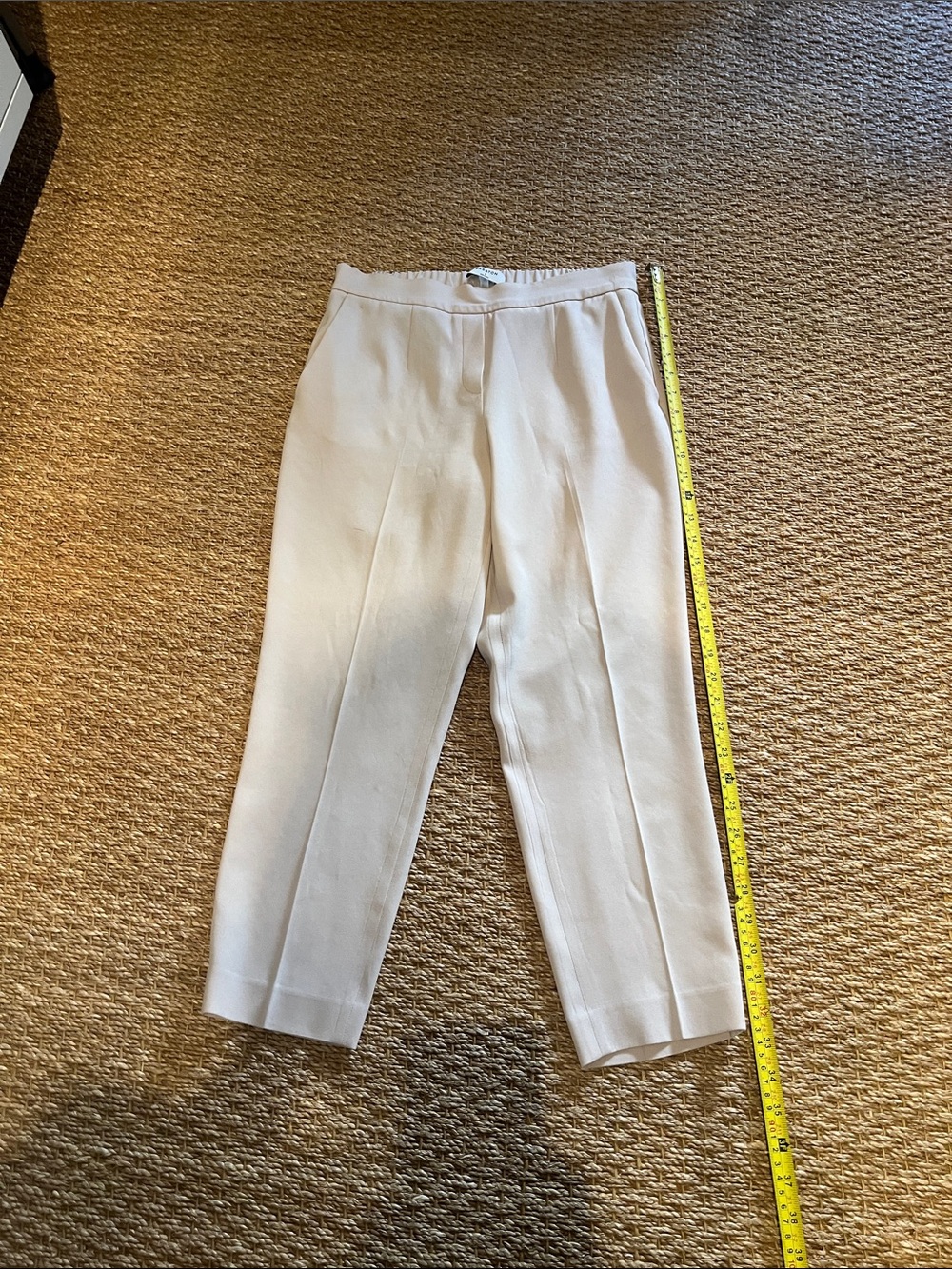 Babaton Cream Tailored Dress Pants